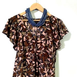 Botanical Babydoll Blouse from Ryan Wythe
